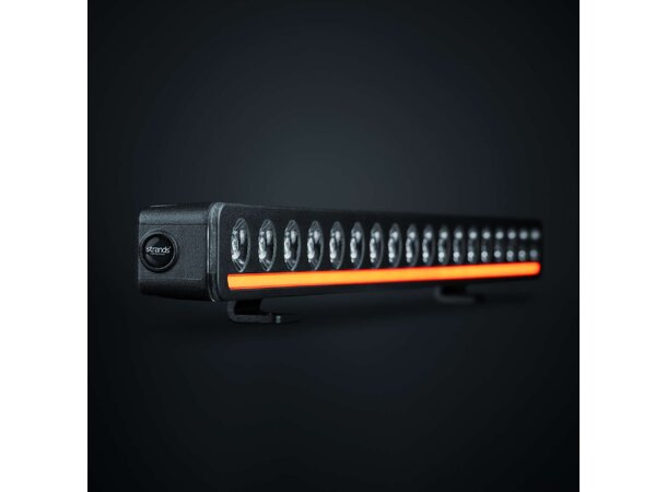 Strands NUUK D-LINE 20? LED-bar – 9600 lm, hvit/oransje poslys