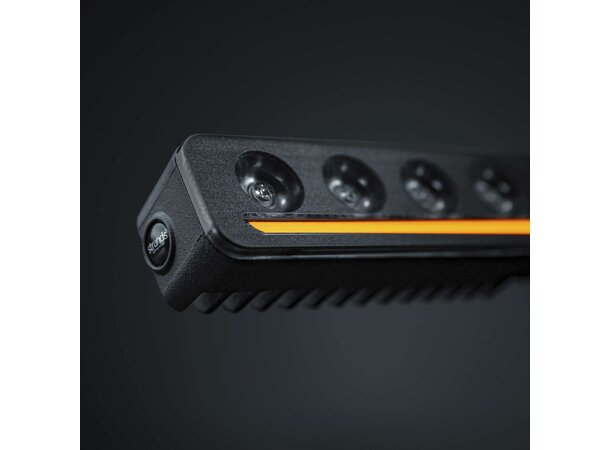 Strands NUUK D-LINE 20? LED-bar – 9600 lm, hvit/oransje poslys