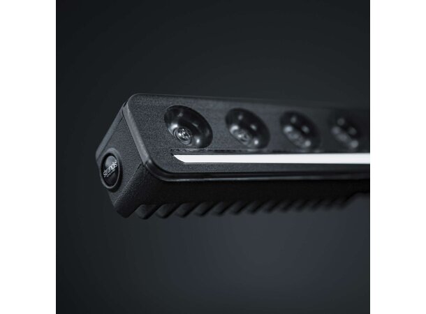 Strands NUUK D-LINE 20? LED-bar – 9600 lm, hvit/oransje poslys