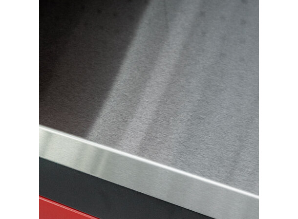 Turisimo 1360mm rustfri benkeplate | Verksted