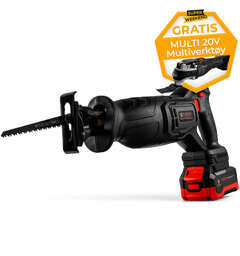 Turisimo CUT 20V Bajonettsag-pakke Super Weekend - Gratis Turisimo MULTI