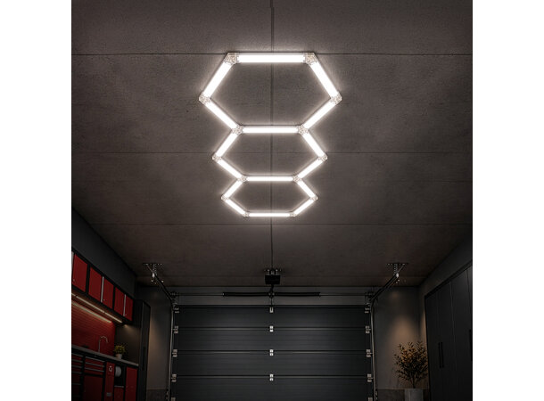 Turisimo GRID Hexagon pakke 3 Hexagon-panel 3 ruter Turisimo GRID 