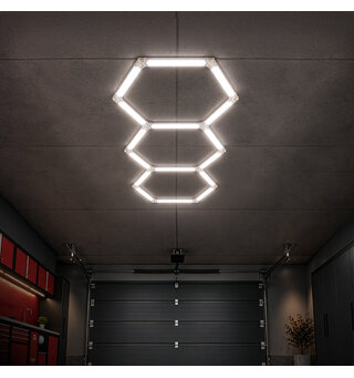 Turisimo GRID Hexagon pakke 3 Hexagon-panel 3 ruter Turisimo GRID
