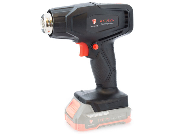 Turisimo WARM 20V varmepistol 20–600 °C – ledningsfri | Garasjetid