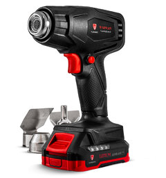 Turisimo WARM 2.0Ah 20V 20V Varmepistol med batteri og lader
