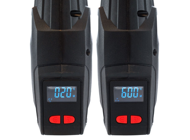 Turisimo Warm 20V varmepistol med display
