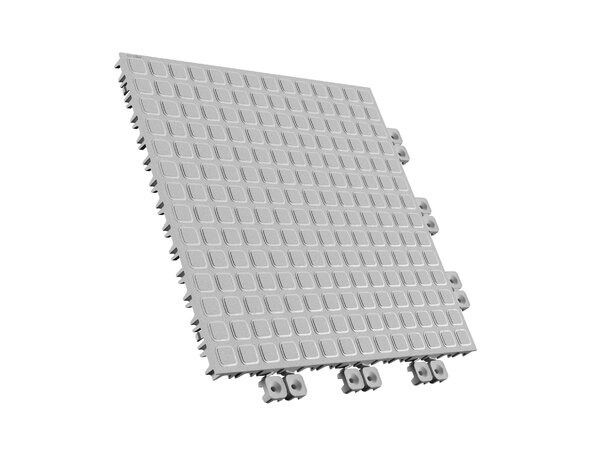 Versoflor TASKFLOR® klikkbar gulvflis Light Grey, 30x30cm, 1stk. 