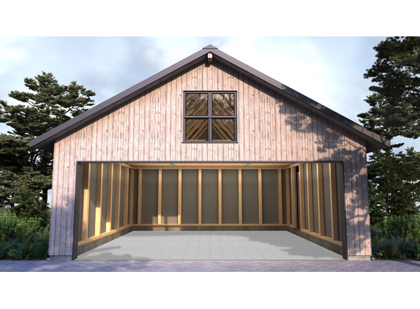 Versoflor TASKFLOR® klikkbar gulvflis Light Grey, 30x30cm, 1stk. 