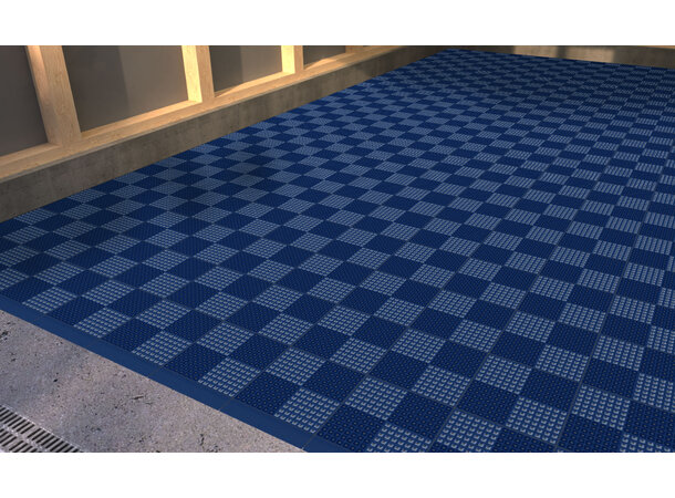 Versoflor UPFLOR® klikkbar gulvflis Midnight Blue, 30x30cm, 1stk. 