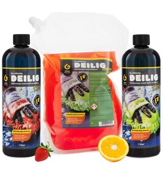 Gloss Factory Deilig bilshampo-pakke 5L deilig såpe for bøtte &amp; skumkanon