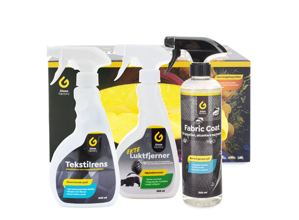 Gloss Factory Interiørkit Rens og beskytt interiør 