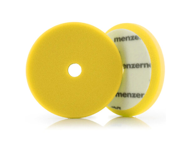 Menzerna Medium Cut Foam Pad 130/150 mm gul | Poleringspute