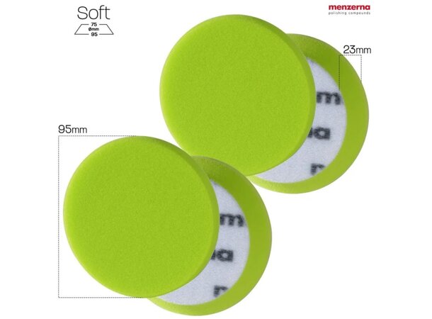 Menzerna Soft Cut Foam Pad 75/95 mm – Finish pad