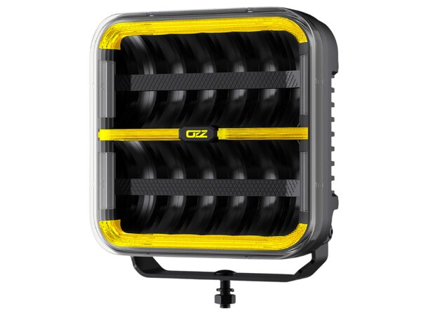 OZZ SQR 9" LED Fjernlys Sort