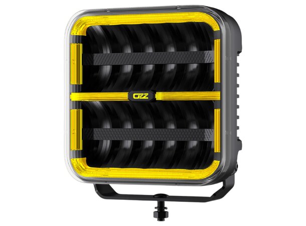 OZZ SQR 9" LED Fjernlys Sort