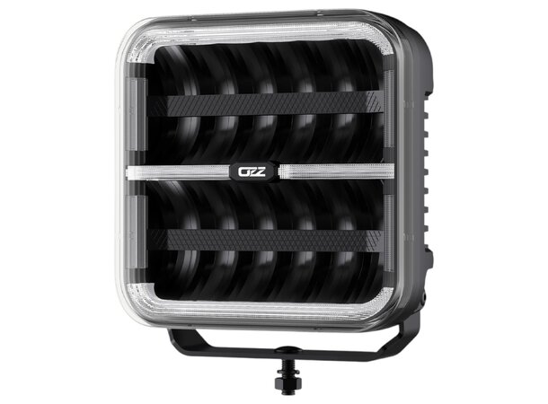 OZZ SQR 9" LED Fjernlys Sort