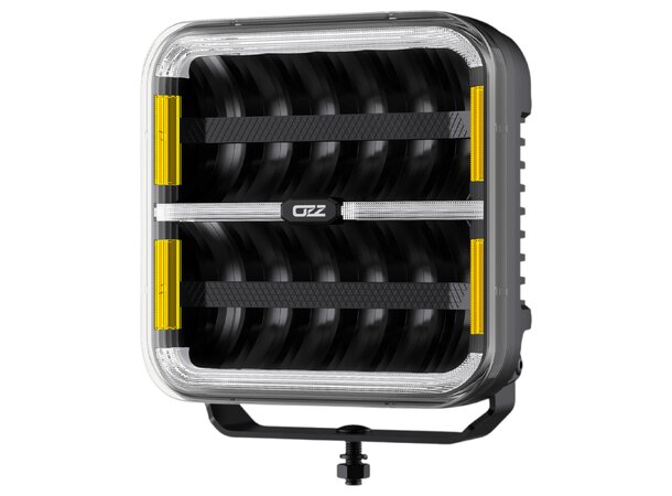 OZZ SQR 9" LED Fjernlys Sort