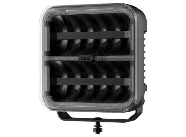 OZZ SQR 9" LED Fjernlys Sort