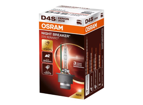 Osram Xenarc Night Breaker 220 D4S – Markedets sterkeste xenonpære