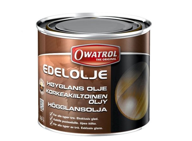 Owatrol Edelolje – Høyglans treolje for beskyttelse og finish