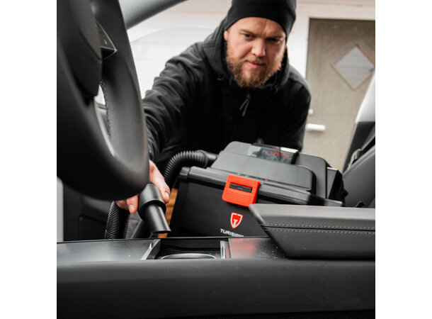 Turisimo 20V grovstøvsuger pakke med 2 batterier og dobbel lader