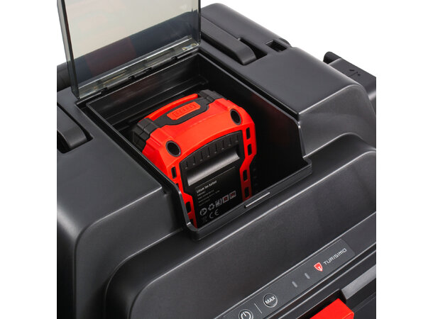 Turisimo 20V grovstøvsuger pakke med 2 batterier og dobbel lader