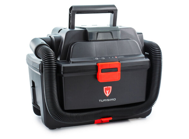 Turisimo 20V grovstøvsuger pakke med 2 batterier og dobbel lader