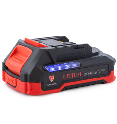 Turisimo 2.0Ah Batteri 20V Lett batteri som passer Makita 18V