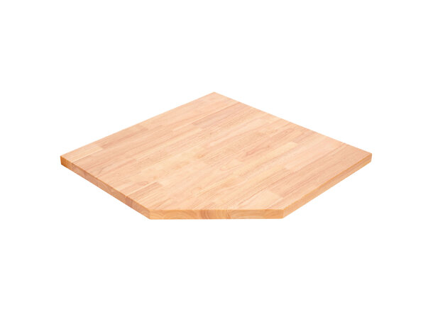 Turisimo 800x800 hjørneplate i tre | Plassbesparende