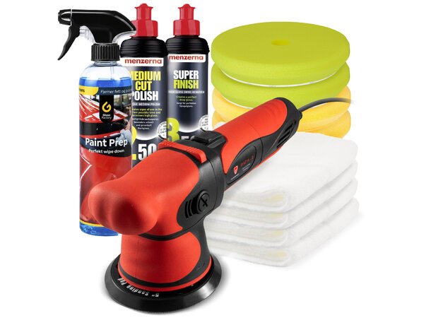 Turisimo DAP 9 Gen2 to stegs polering Poleringspakke for 
