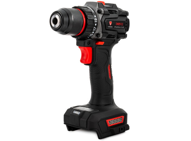 Turisimo DRIVE 2.0Ah 20V 20V Drill im/ batteri og lader 