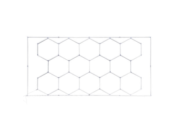 Turisimo GRID Hexagon pakke – LED-belysning til garasje | Garasjetid