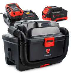 Turisimo Vac 20 Inkl. 2 stk 5Ah batteri og hurtiglader