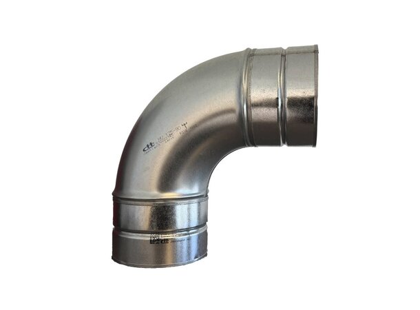 Arida Luftbend 125 mm – 90° til Pro-avfuktere