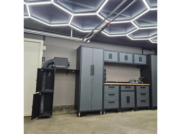 Arida Pro S19 WiFi Avfukter - For  kjeller, garasje og verksted