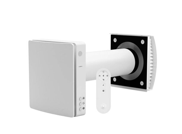 Arida Venti 110 WiFi – romventilator med CO2-sensor og varmegjenvinni