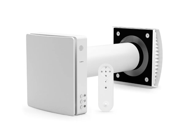 Arida Venti 110 WiFi – romventilator med CO2-sensor og varmegjenvinni