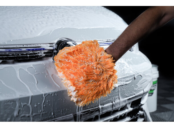 CarPro FairyTail – vaskehanske med integrert mikrofiberhale