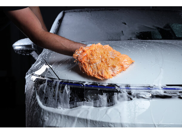 CarPro FairyTail – vaskehanske med integrert mikrofiberhale