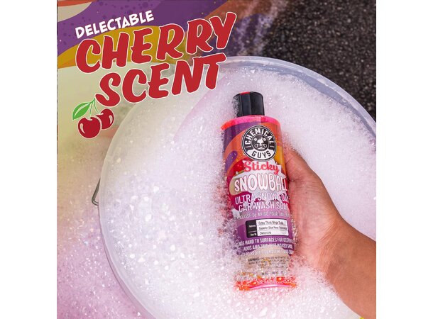 Chemical Guys Sticky Snowball – Ultra skummende bilsjampo