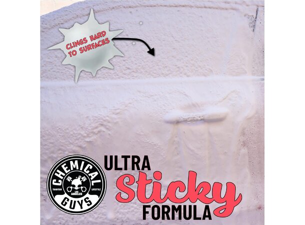 Chemical Guys Sticky Snowball – Ultra skummende bilsjampo