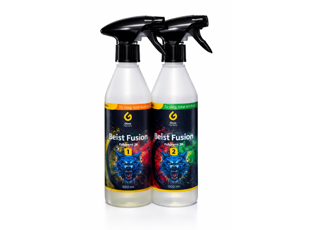 Gloss Factory Beist Fusion Felgrens Neste generasjons felgrens, 2 x 500 ml. 