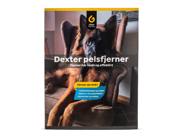 Gloss Factory Dexter pelsfjerner Perfekt til bilseter, tepper og klær 