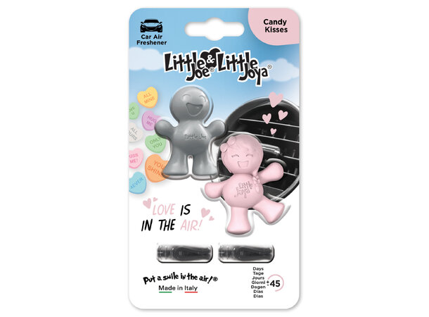 Little Joe & Little Joya Candy Kisses Luftfrisker med lukt av Candy Kisses 