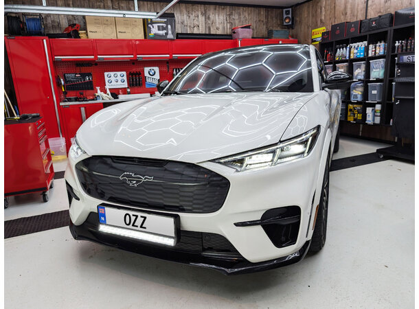 OZZ LP1 20" Fjernlys LED-bar med Nummerskiltbrakett – 9600 Lumen