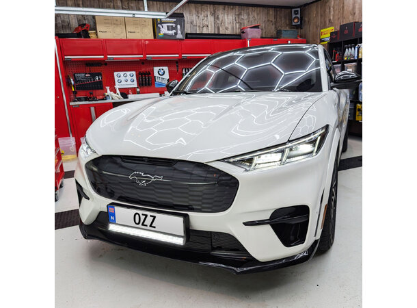 OZZ LP1 Skiltholder LED Fjernlys Hvit