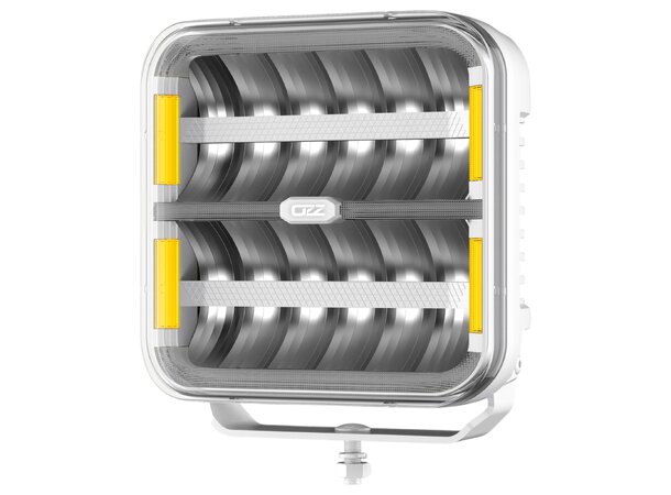 OZZ SQR 9" LED Fjernlys Hvit