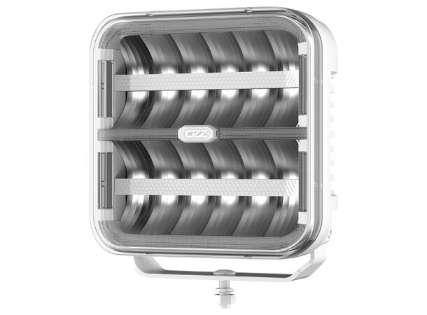 OZZ SQR 9" LED Fjernlys Hvit
