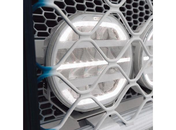 OZZ XR3 P9" 65 hvit – Kraftfullt LED-fjernlys med parklys