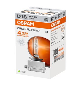 Osram Original D1S Ekte OEM-kvalitet med fire års garanti